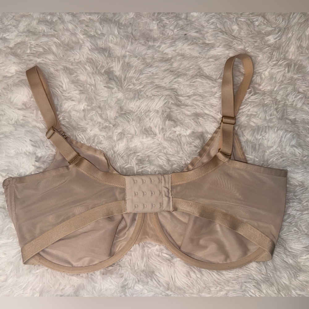 Soma Unbelievable Minimizer tan bra woman’s size 38H - Picture 2 of 5